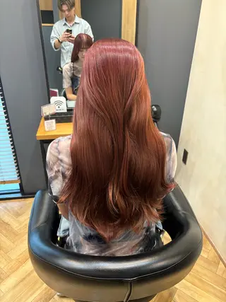 ロング 韓国ヘア/レイヤー 🇰🇷/艶髪/長橋のヘアスタイル