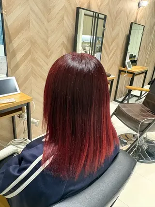 ミディアム 柿崎 日菜のヘアスタイル