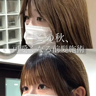 ロング VIVE counter所属・タナカ レイヤのヘアスタイル