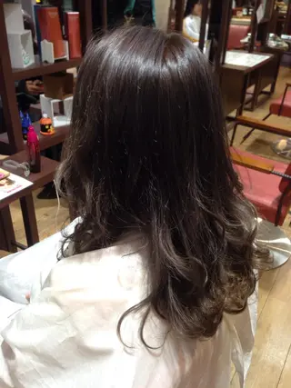 ミディアム セミロング ロング カラー 緑地公園美容室 neohairのヘアスタイル