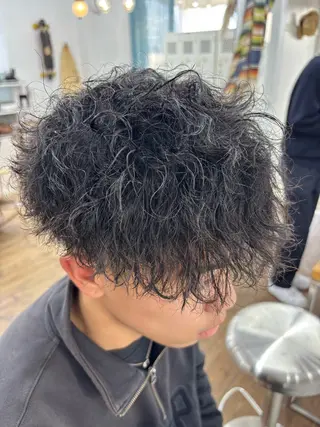 パーマ メンズ メンズ特化サロン Ryomaのヘアスタイル