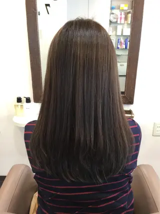 ロング カラー 中村 優太のヘアスタイル