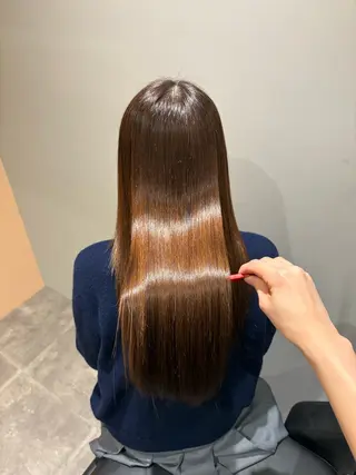 ロング 髪質改善/透明感カラ ー/hatsuneのヘアスタイル