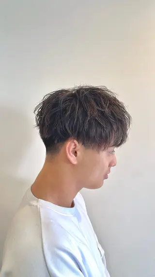 メンズ オートクチュールランコントレ西京極店所属・今在家 玲【艶髪スト レート/メンズ特化】のヘアスタイル