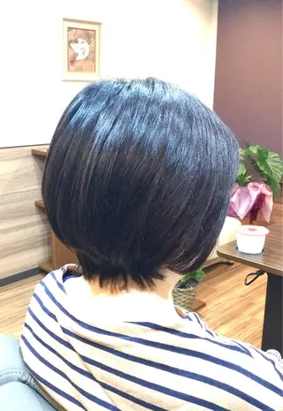 ショート Annon プライベートサロンのヘアスタイル