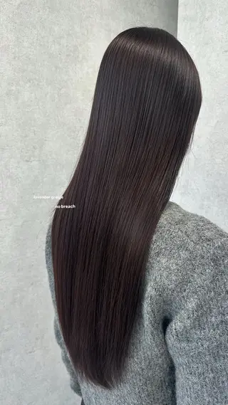 ロング カラー v-lab studio所属・韓国レイヤーカット/ 艶カラー/ noaのヘアスタイル