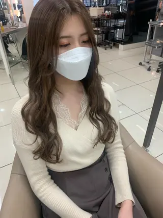 ロング カラー ママ美容師まつげ 🤍まき🤍のマツエク・マツパデザイン