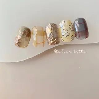 ネイル Atelier Latteのネイルデザイン