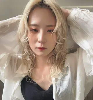 ミディアム フラミューム 伊勢崎のヘアスタイル