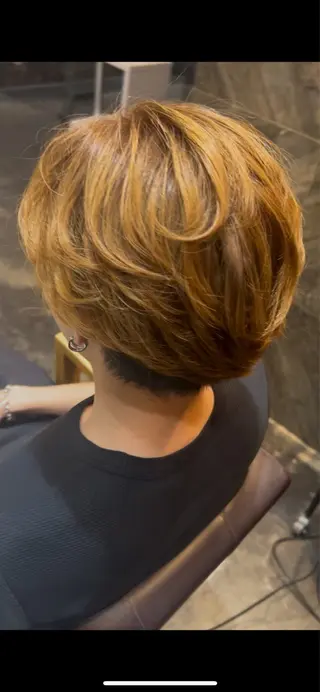 カラー ヘアアレンジ メンズ 松波 慧太のヘアスタイル