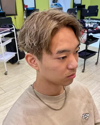 パーマ メンズ 年間2000名担当◎ パーマ職人/仲原佑樹のヘアスタイル