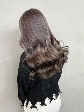 ロング カラー 水戸/ブリーチカラー ♠️♠️會澤遼真のヘアスタイル