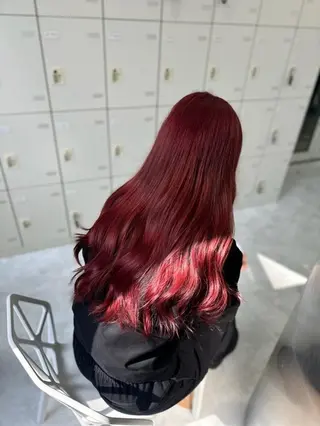 カラー 🍒renka🍒 ボブ/ショート/暖色のヘアスタイル