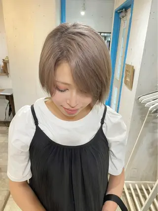 ショート RICCA HAIR所属・似合わせカラー/ 髪質改善のヘアスタイル