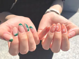 ネイル 前田 萌のネイルデザイン