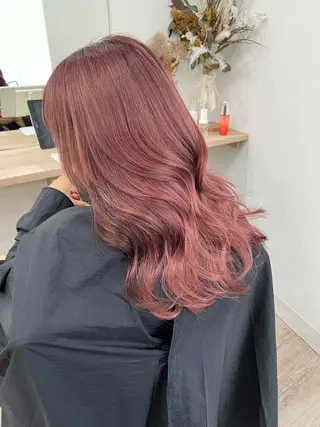 ロング カラー TOKI mahoのヘアスタイル