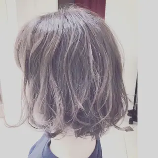ミディアム カラー パーマ ヘアアレンジ メンズ キッズ ネイル マツエク・マツパ premier modelsのヘアスタイル