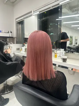 ミディアム カラー 透明感カラー 🩷艶髪🫧Yumaのヘアスタイル