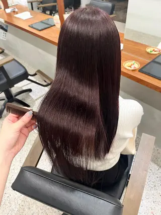 ロング 三宅 美帆のヘアスタイル
