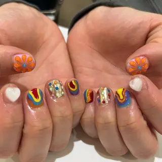 ネイル 野島 千夏のネイルデザイン