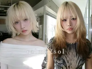 ミディアム ralme/sol 髙橋一哉のヘアスタイル