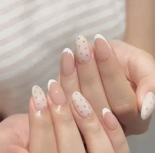 ネイル By moonネイル 🌷ワンホン/韓国風のネイルデザイン