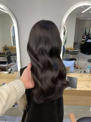 セミロング 💍美髪矯正💍 山田 涼也のヘアスタイル