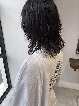 パーマ 中津/柔らかカラー/ ナガオ　イズミのヘアスタイル