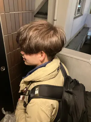 メンズ S.HAIR SALON所属・オリーブカラー/ レイヤー/表参道のヘアスタイル