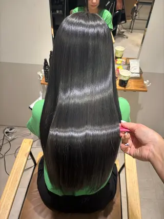 ロング かのん /髪質改善/大阪梅田のヘアスタイル