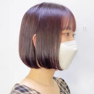 ショート カラー カットと縮毛矯正の匠 【こだま】のヘアスタイル