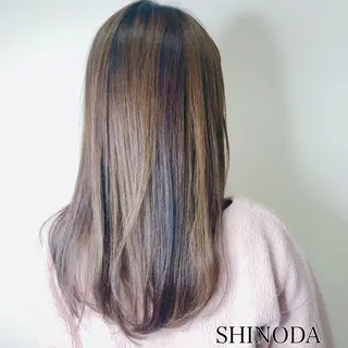 カラー 🦖店長🦖pino #しのだスペシャルのヘアスタイル