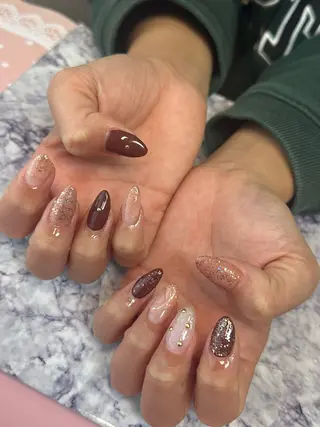 ネイル Pretzels🥨 【プレッツェル】ミウのネイルデザイン