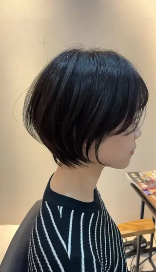 ショート HARUKI  MINATO Japan広島紙屋町店所属・hmj紙屋町店 脊戸智志のヘアスタイル