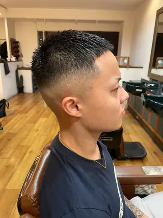 ショート メンズ THEGIFT BARBERSHOP所属・北原 右恭のヘアスタイル