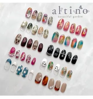 ネイル nail atelier  new moon所属・森 貴子のネイルデザイン