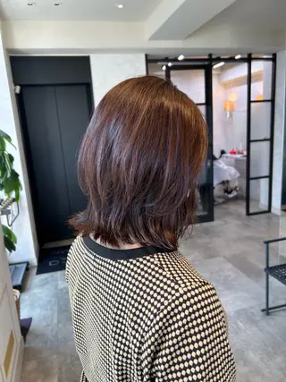 ショート カラー 艶カラー吉祥寺🌸 KAZUEのヘアスタイル