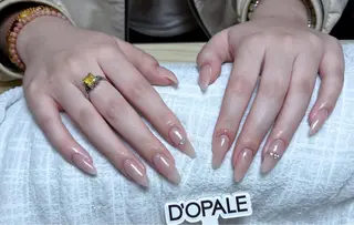 ネイル D‘OPALEサロン所属・トパサロン 上野kkのネイルデザイン