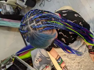 ロング ヘアアレンジ scamp ★のヘアスタイル