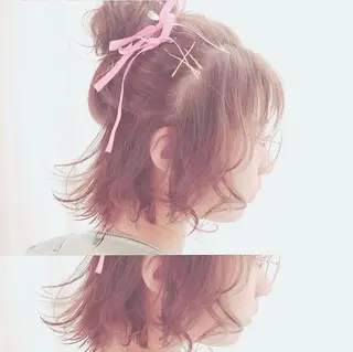 ヘアアレンジ Blue所属・透明感カラー 🫰🏻💗 高橋舞のその他イメージ