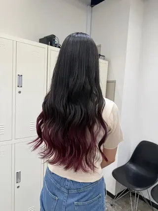 ロング 🌈ハイトーンカラー ⋆˚ʚɞにいな🌈のヘアスタイル