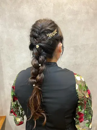 ロング nico🏁 rihoのヘアスタイル