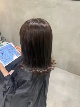 ミディアム 但馬 正志郎のヘアスタイル