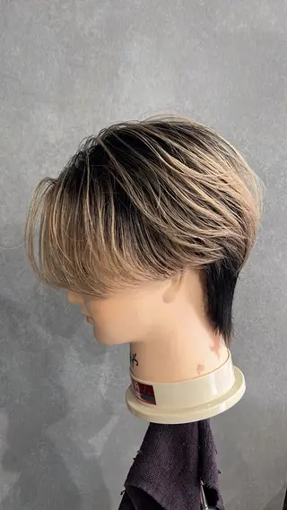 ショート カラー メンズ NEXT for hair所属・【ボブモデル募集】 宮本祥汰🐺のヘアスタイル