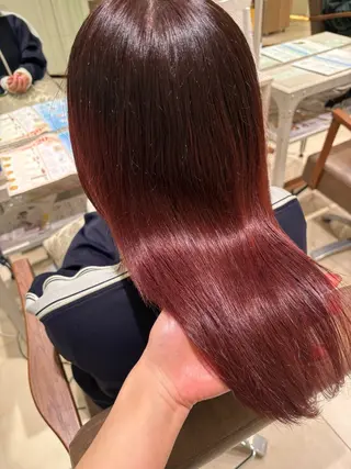 カラー 髪質改善/まつパ👀 himari🌻のヘアスタイル