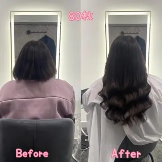 ロング シールエクステ ♡SAORI♡のヘアスタイル