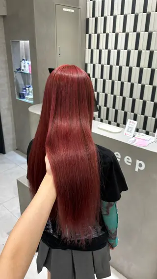 ロング カラー 望 吹のヘアスタイル