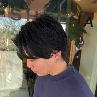 パーマ メンズ GISELA サリナのヘアスタイル