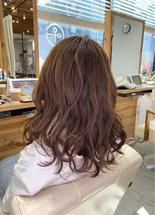 ミディアム カラー 統括マネージャー/ 髪のドクター/前原悟のヘアスタイル