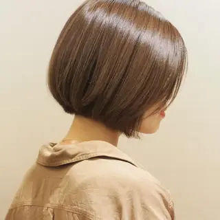 ショート カラー salon hanano所属・💐大人ショート💐 似合わせ　Fumiのヘアスタイル